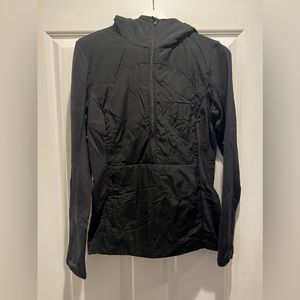 Lululemon Running Half Zip Jacket - black - size 8